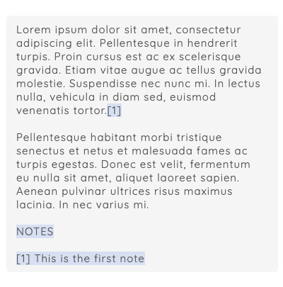 Notes in Kifferent